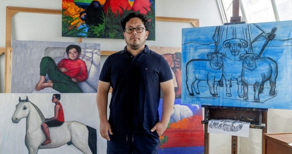 Diego Alcalde, un artista de su tiempo