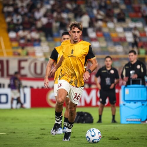 Martín Pérez-Guedes jugará su último partido por Universitario ante Sport Huancayo