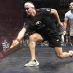 Diego Elías semifinalista del Open de British Open 2026 de Squashqie se realiza en Birmingham