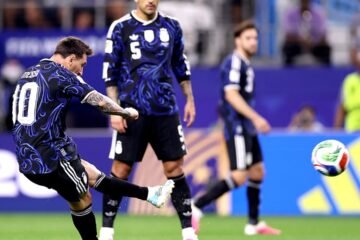 Argentina cerró primera fase con puntaje perfecto al vencer a Jordania 3-1 por el Grupo «J»