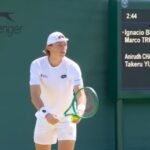 “Nacho” Buse y argentino Trungelliti debutaron con triunfo en dobles en Wimbledon