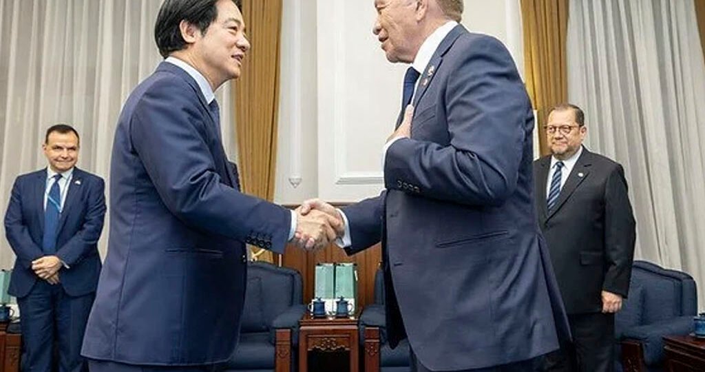 Presidente Lai recibe a una delegación guatemalteca que visita Taiwán