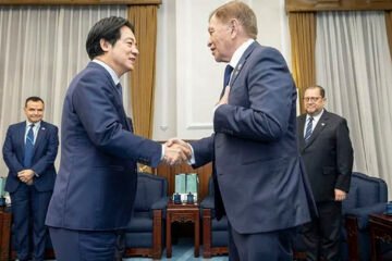 Presidente Lai recibe a una delegación guatemalteca que visita Taiwán