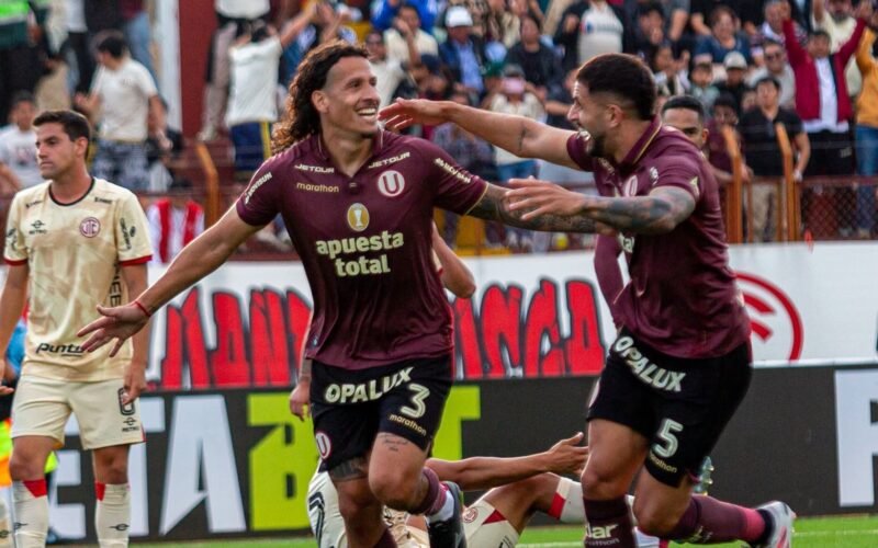 Universitario remontó un 0-2 para vencer a UTC 4-2 en Cajamarca y seguir líder del Clausura