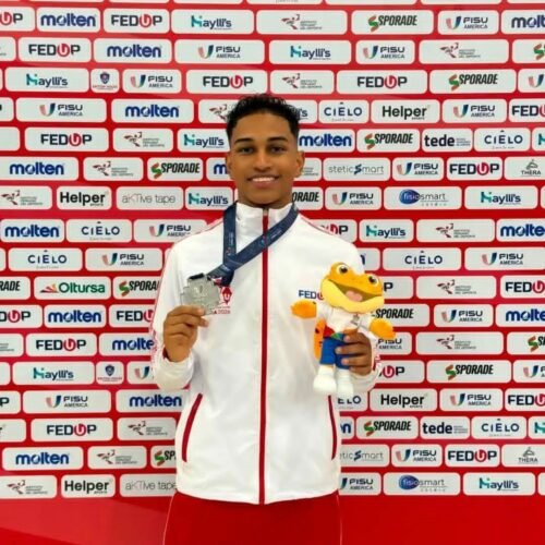 Joaquín Cabrera Palacios ganó presea de plata para el Perú en los FISU American Games de Taekwondo