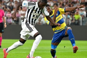 Juventus derrotó a Parma 2-0 y es uno de los líderes del Calcio Italiano