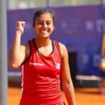 Tenista Dana Guzmán logró el oro para Perú en los Juegos Suramericanos Santa Fe 2026