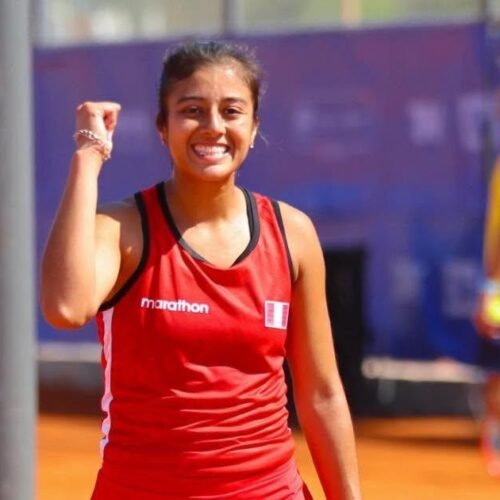 Tenista Dana Guzmán logró el oro para Perú en los Juegos Suramericanos Santa Fe 2026