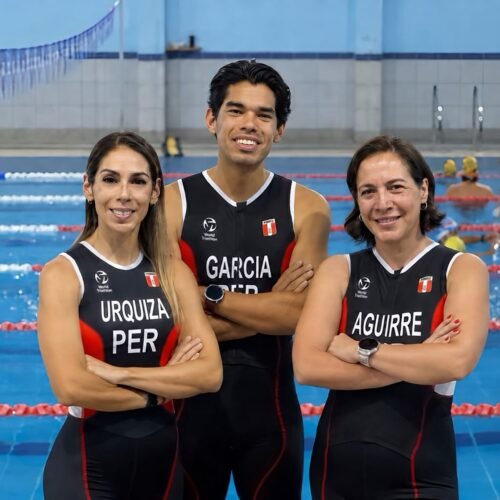 Delegación Peruana de 14 triatletas se alista para torneo Mundial de Pontevedra-España