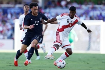 Selección Peruana cayó goleado 4-1 por Estados Unidos en primer amistoso en Orlando-Florida