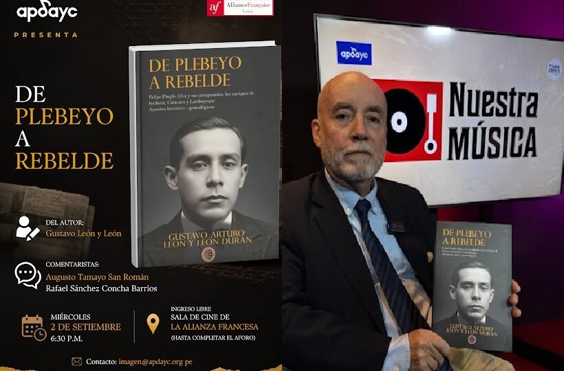 APDAYC presenta libro sobre orígenes de Felipe Pinglo