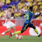 Colombia perdió ante Paraguay 1-0 en amistoso realizado en Nueva Jersey